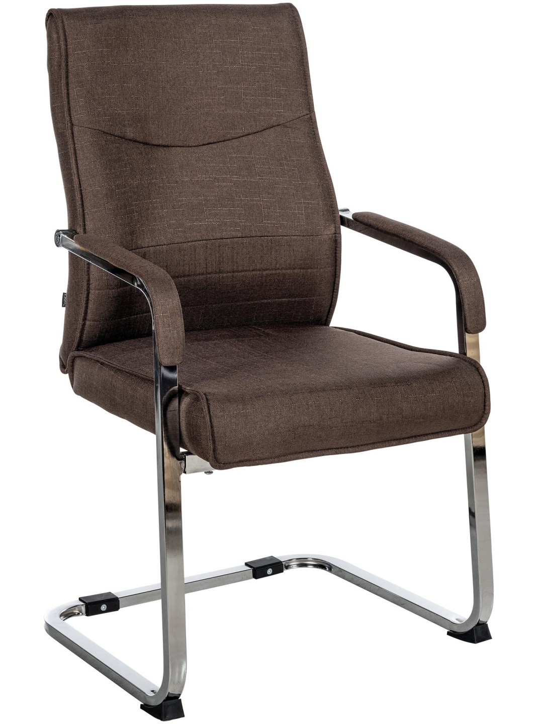 Látogatószék Hobart szövet, barna