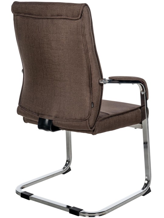 Látogatószék Hobart szövet, barna