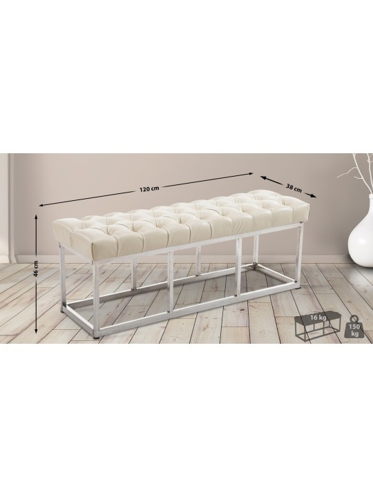 Pad Amun műbőr E120, krém