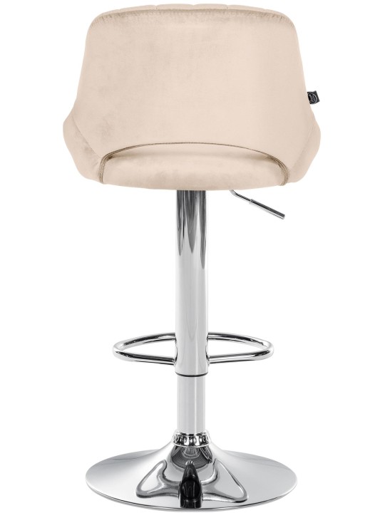 2 db bárszék készlet Milet velvet C, krém