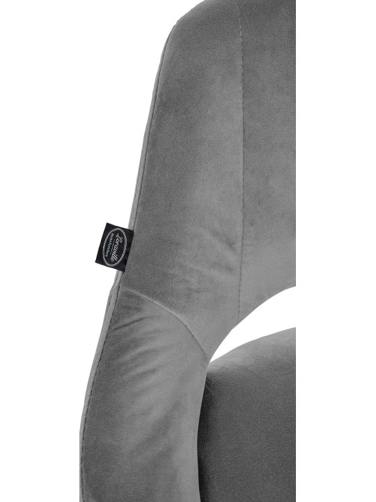 2 db bárszék készlet Milet velvet C, sötétszürke 2 db bárszék készlet Milet velvet C, sötétszürke