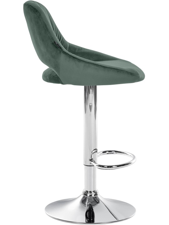 2 db bárszék készlet Milet velvet C, zöld