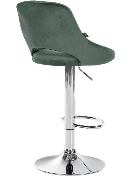 2 db bárszék készlet Milet velvet C, zöld