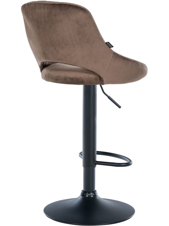 2 db bárszék készlet Milet velvet B, barna