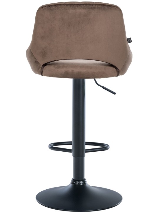 2 db bárszék készlet Milet velvet B, barna