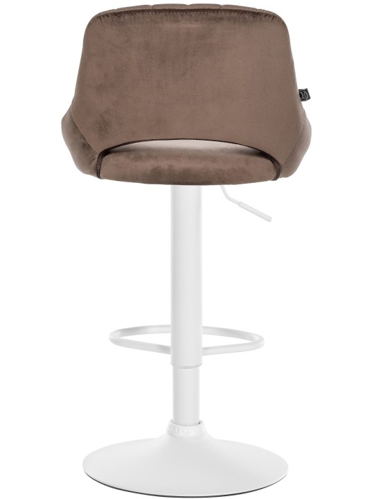 2 db bárszék készlet Milet velvet W, barna