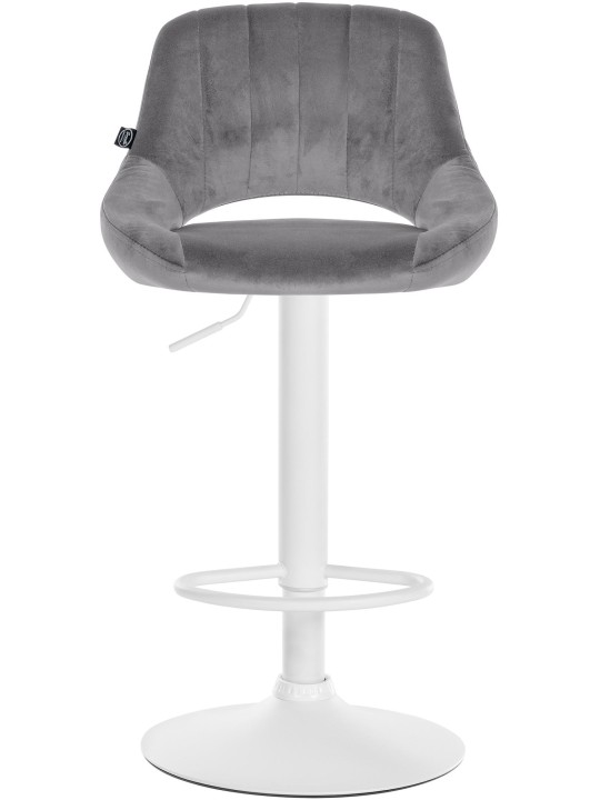 2 db bárszék készlet Milet velvet W, sötétszürke 2 db bárszék készlet Milet velvet W, sötétszürke