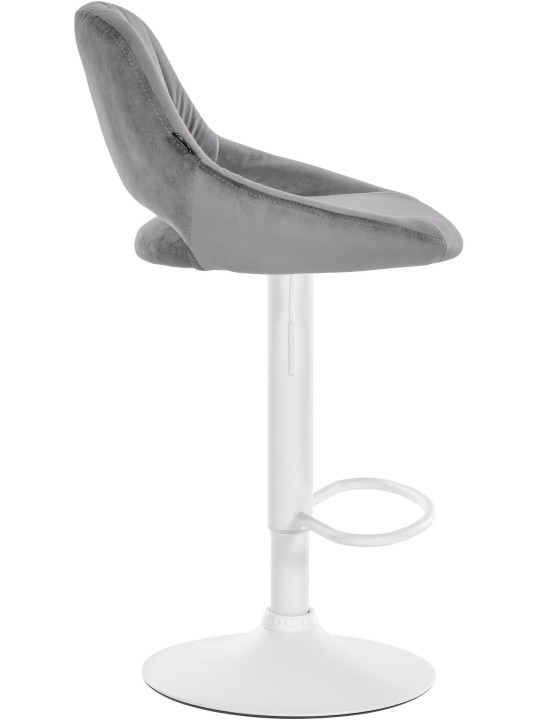 2 db bárszék készlet Milet velvet W, sötétszürke 2 db bárszék készlet Milet velvet W, sötétszürke