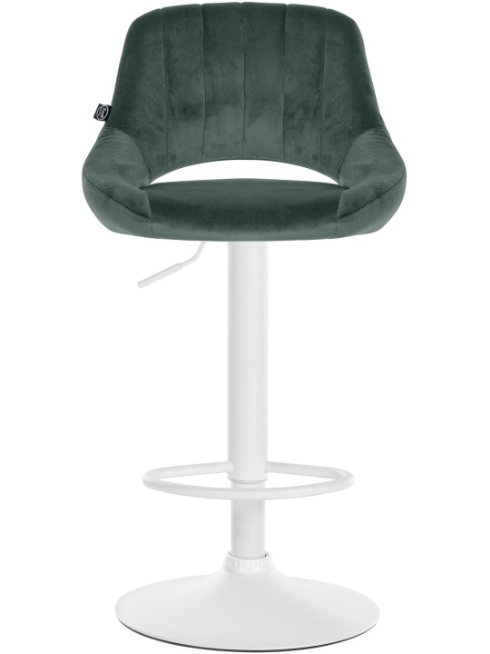 2 db bárszék készlet Milet velvet W, zöld