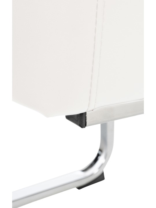 Szék Puka műbőr, fehér