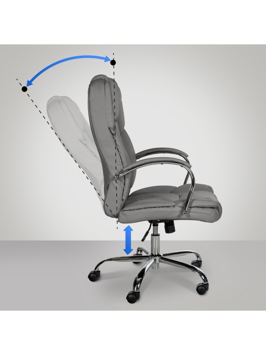 BIG Xanthos irodai szék, szürke