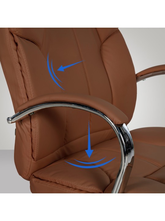 BIG Xanthos irodai szék, világosbarna