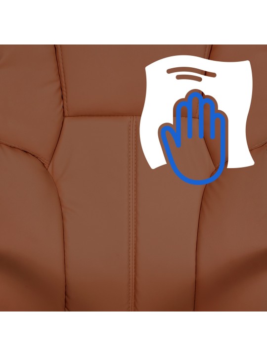 BIG Xanthos irodai szék, világosbarna