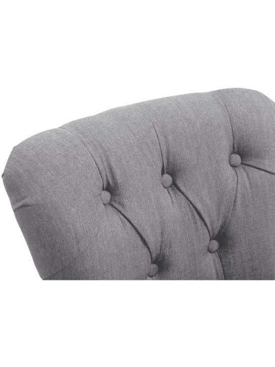 Bárszék Lakewood szövet, antik fény, világosszürke