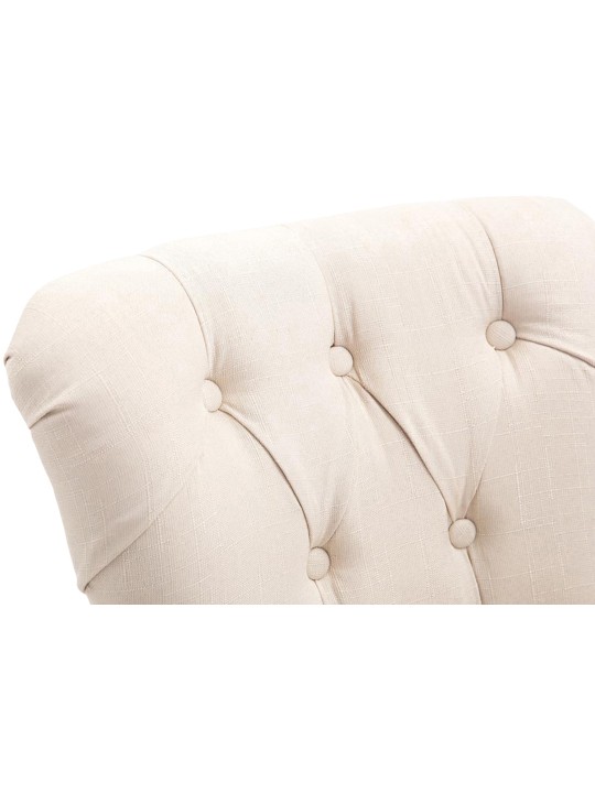 Bárszék Lakewood szövet, antik, krém