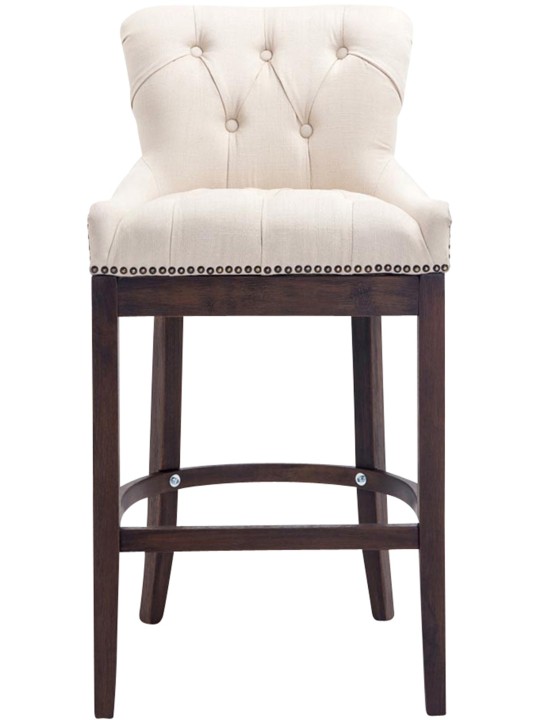 Bárszék Lakewood szövet, antik, krém