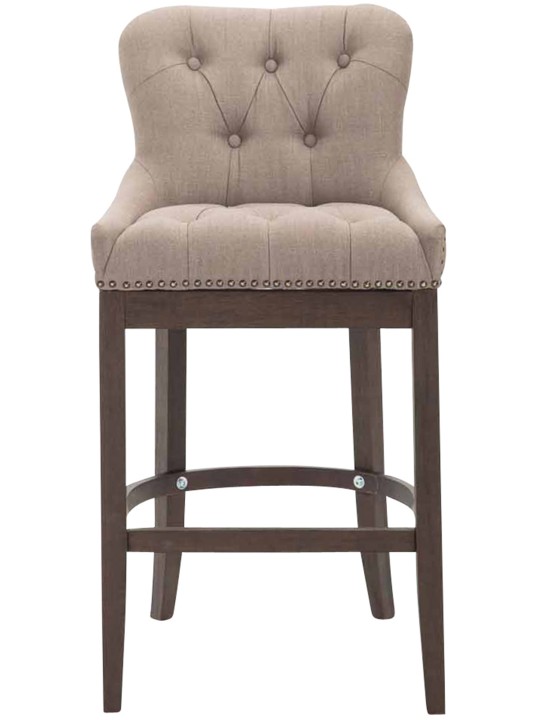 Bárszék Lakewood szövet, antik, taupe