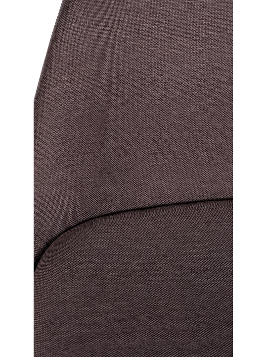 Bárszék Corbin szövet kerek natúr, barna