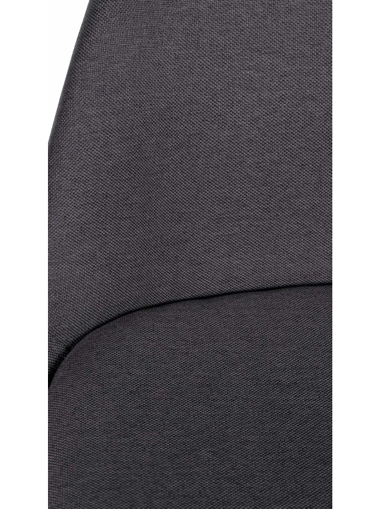 Bárszék Corbin szövet négyzet, sötétszürke