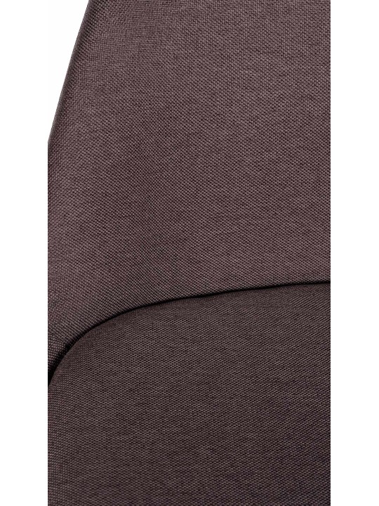 Bárszék Corbin szövet négyzet, barna