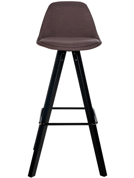 Bárszék Corbin szövet négyzet, barna