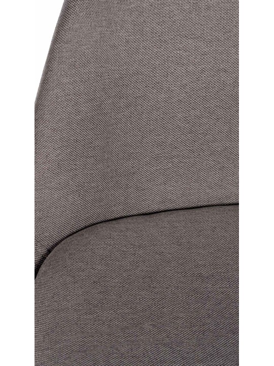 Bárszék Corbin szövet négyzet, taupe