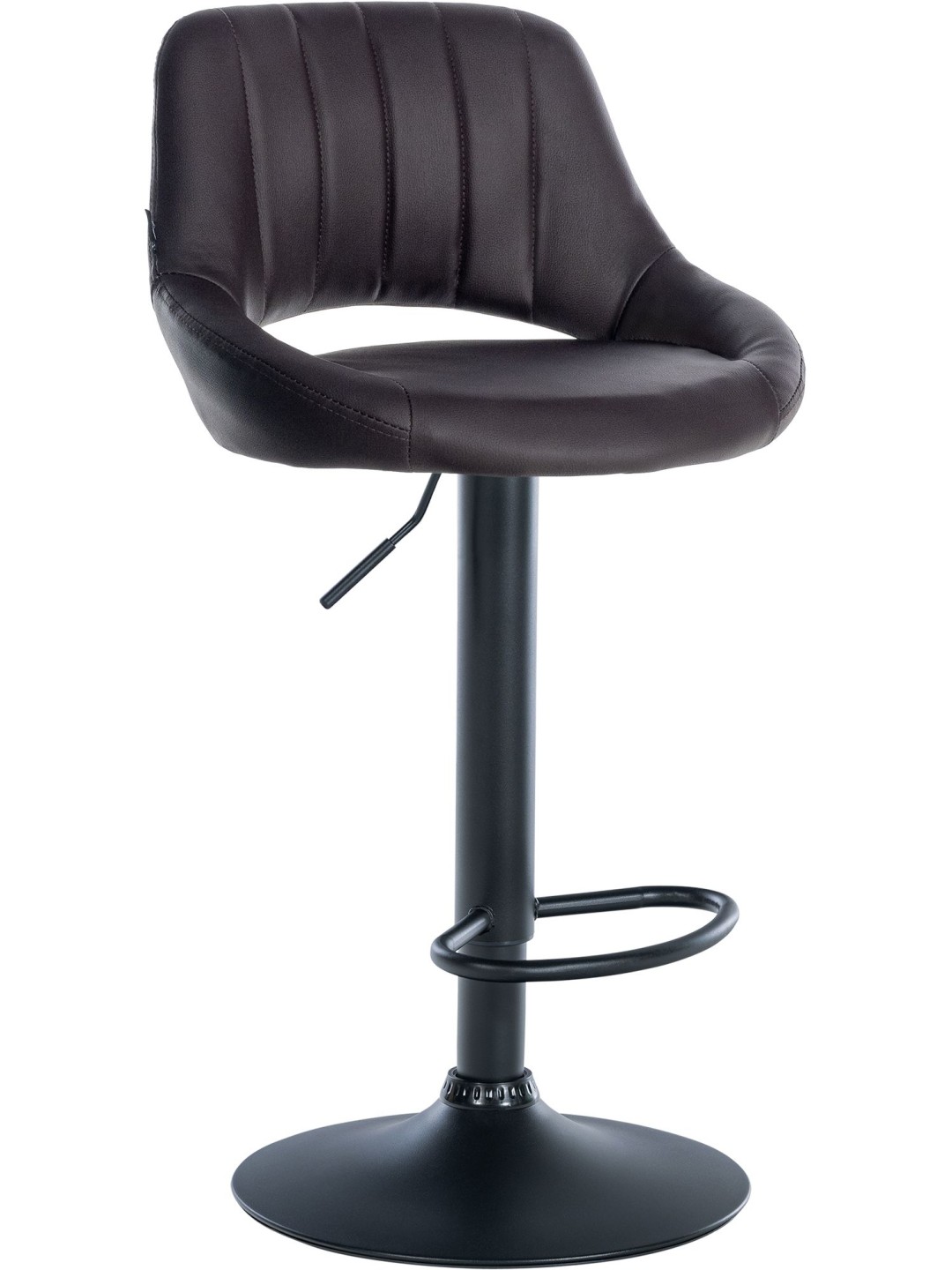 Bárszék Milet műbőr, barna