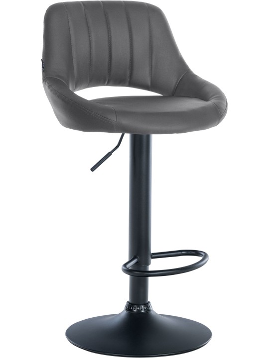 Bárszék Milet műbőr, szürke