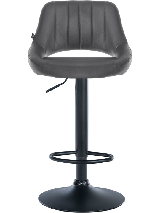 Bárszék Milet műbőr, szürke