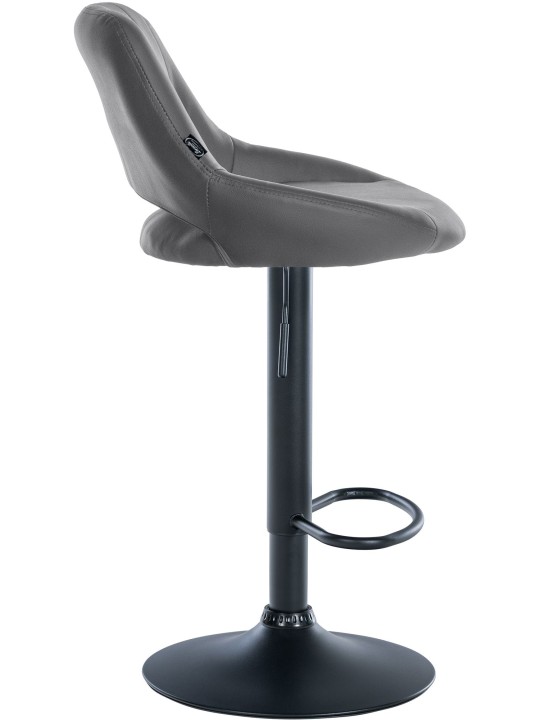 Bárszék Milet műbőr, szürke