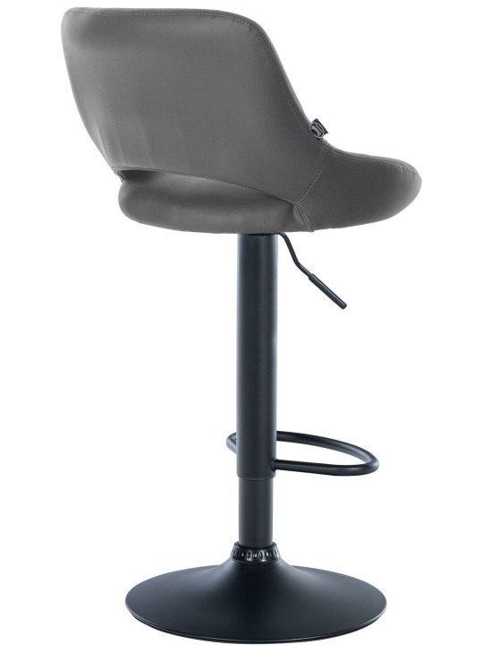 Bárszék Milet műbőr, szürke