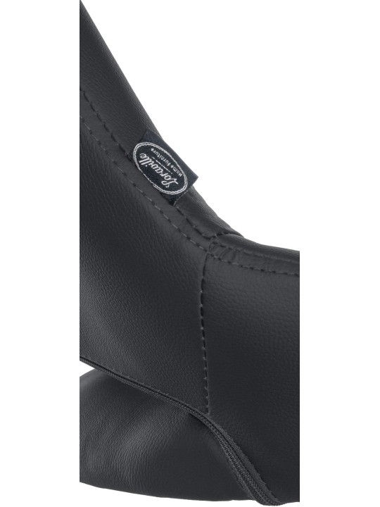 Bárszék Milet műbőr, fekete