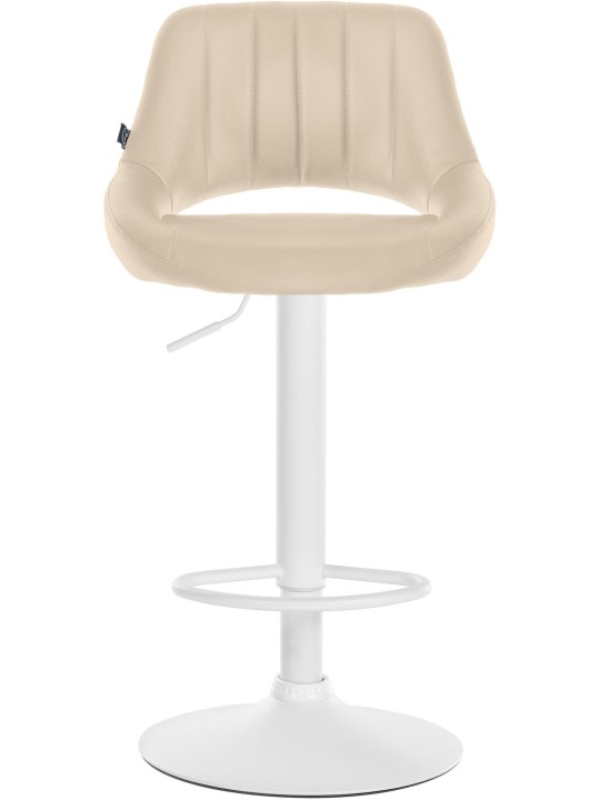 2 db bárszék szett Milet műbőr W, krém