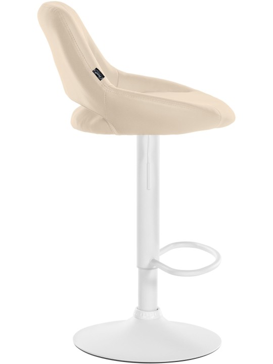 2 db bárszék szett Milet műbőr W, krém