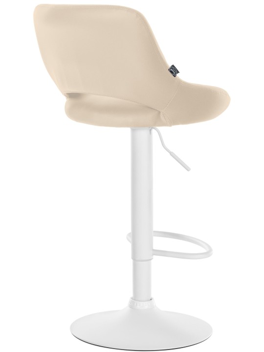 2 db bárszék szett Milet műbőr W, krém