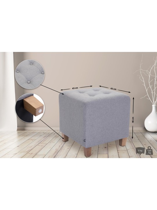 Fáraó zsámoly, antik fényű, világosszürke