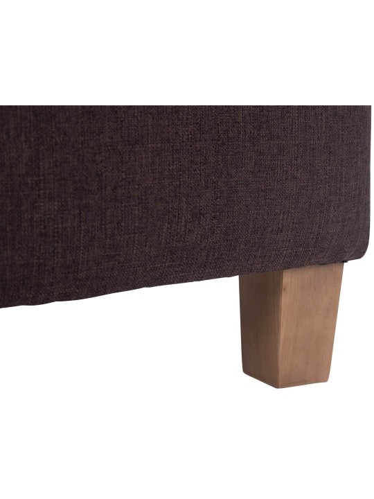 Fáraó zsámoly, antik fényű, barna