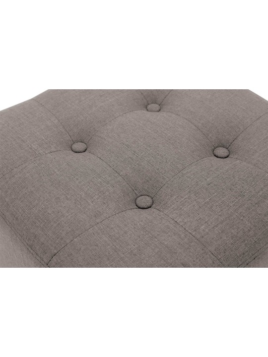 Fáraó zsámoly, antik fényű, taupe