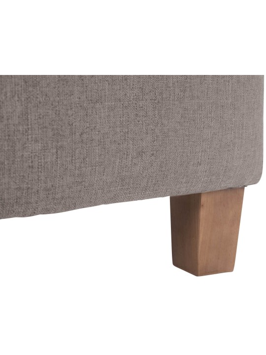 Fáraó zsámoly, antik fényű, taupe