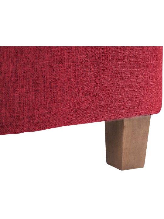 Fáraó zsámoly, antik fényű, piros