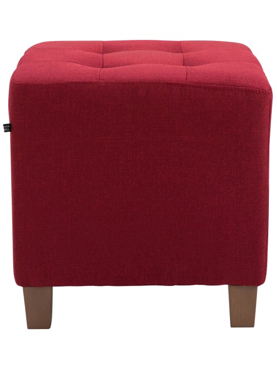 Fáraó zsámoly, antik fényű, piros