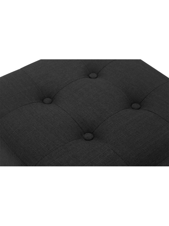 Fáraó zsámoly, antik fényű, fekete