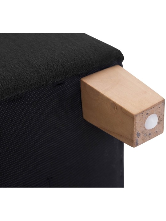 Fáraó zsámoly, antik fényű, fekete