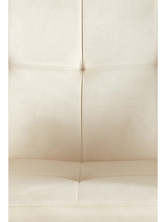 Emia bársony látogatói szék, krém