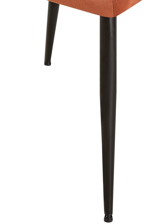 Emia bársony látogatói szék, barna