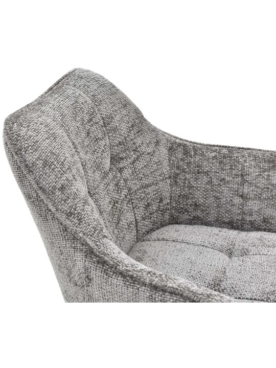 Scott szövet étkezőszék, sötétszürke