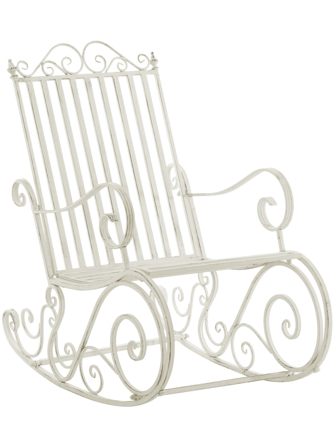 Smilla hintaszék, antik fehér