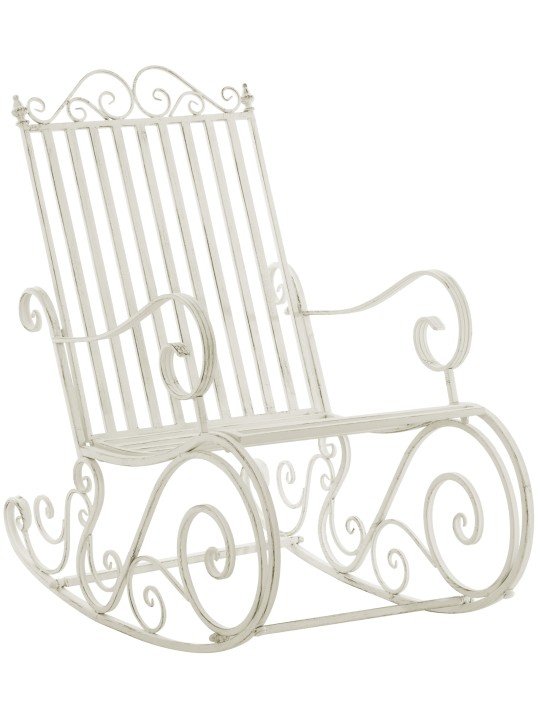 Smilla hintaszék, antik fehér