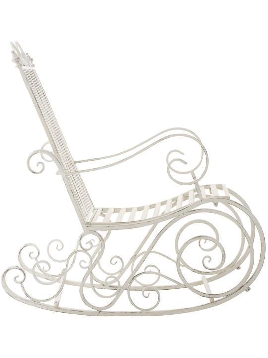 Smilla hintaszék, antik fehér