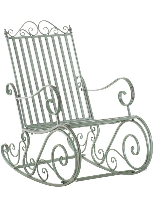 Smilla hintaszék, antik zöld